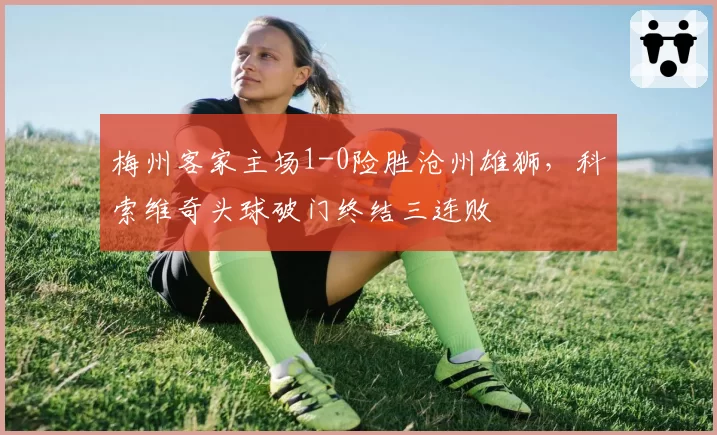 梅州客家主场1-0险胜沧州雄狮，科索维奇头球破门终结三连败